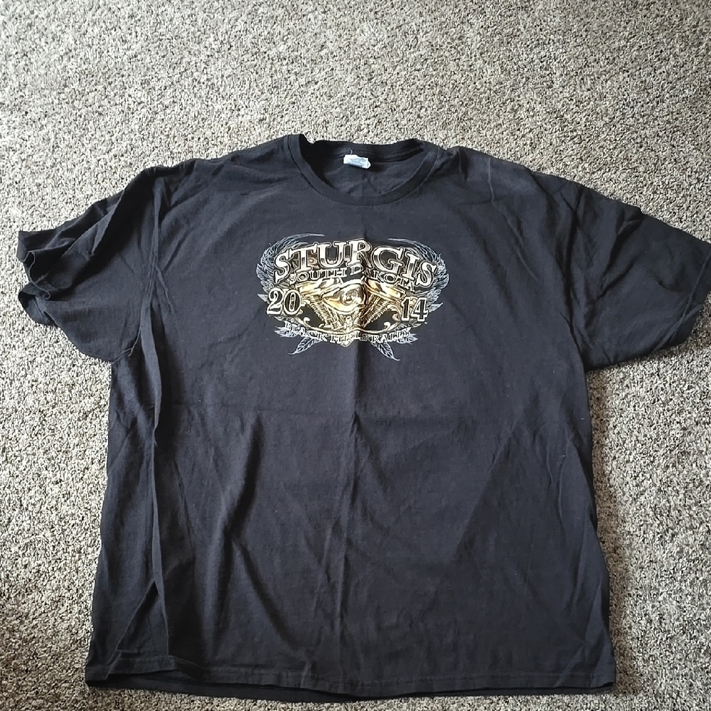 Men's Black Graphic T-Shirt